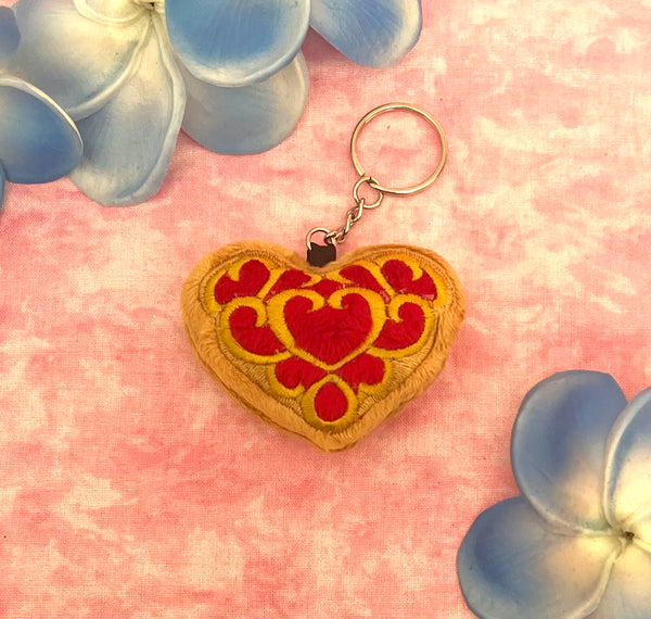 Heart Container Plush Keychain