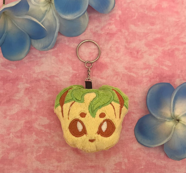 Leafy Plush Keychain