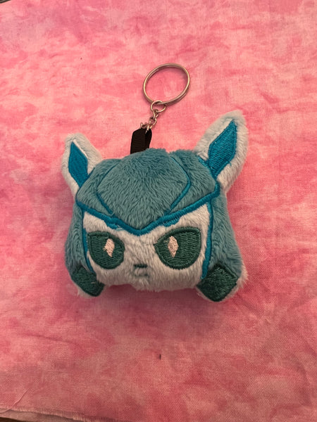 Glacey Plush Keychain